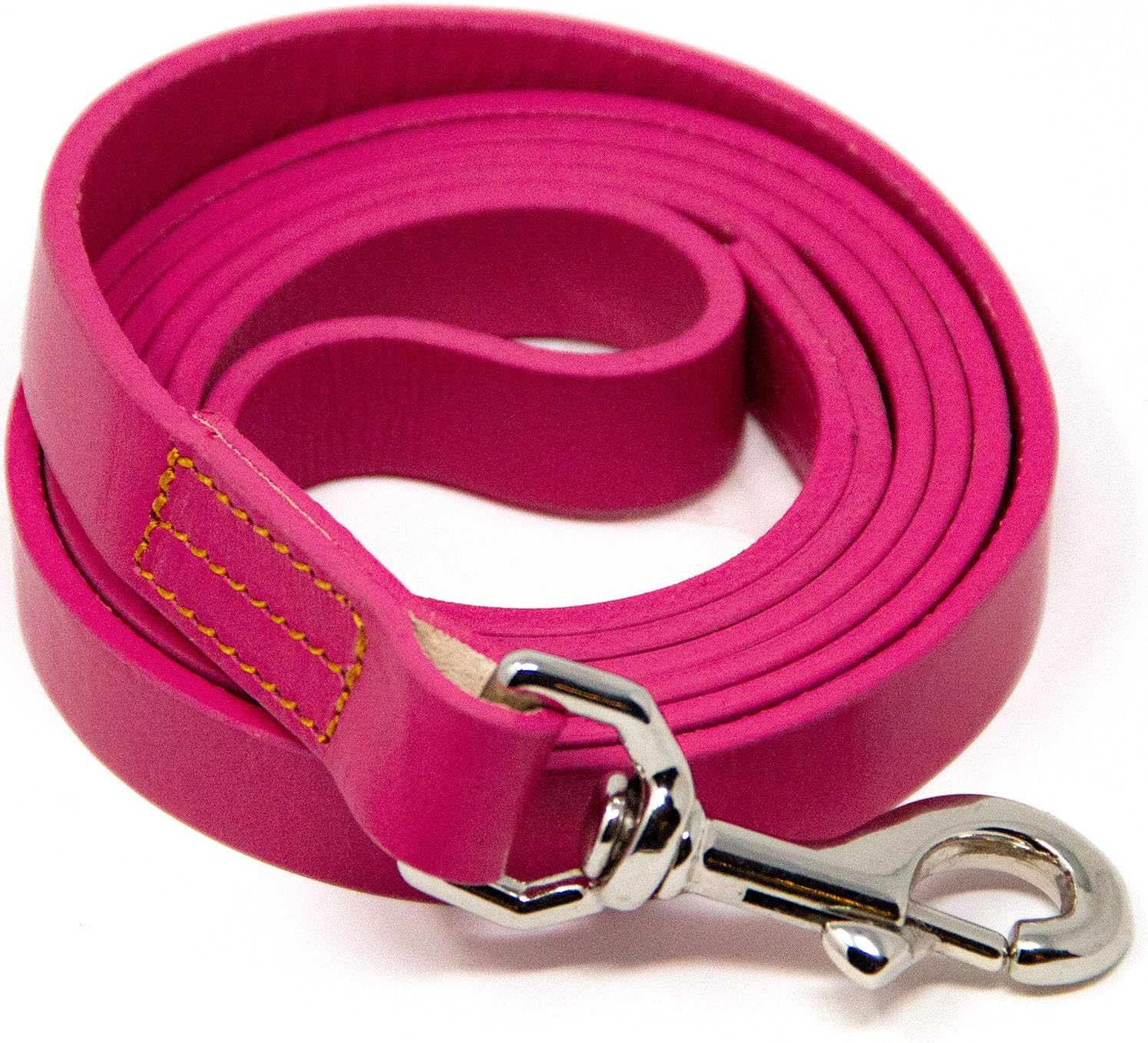 logical leather dog leash