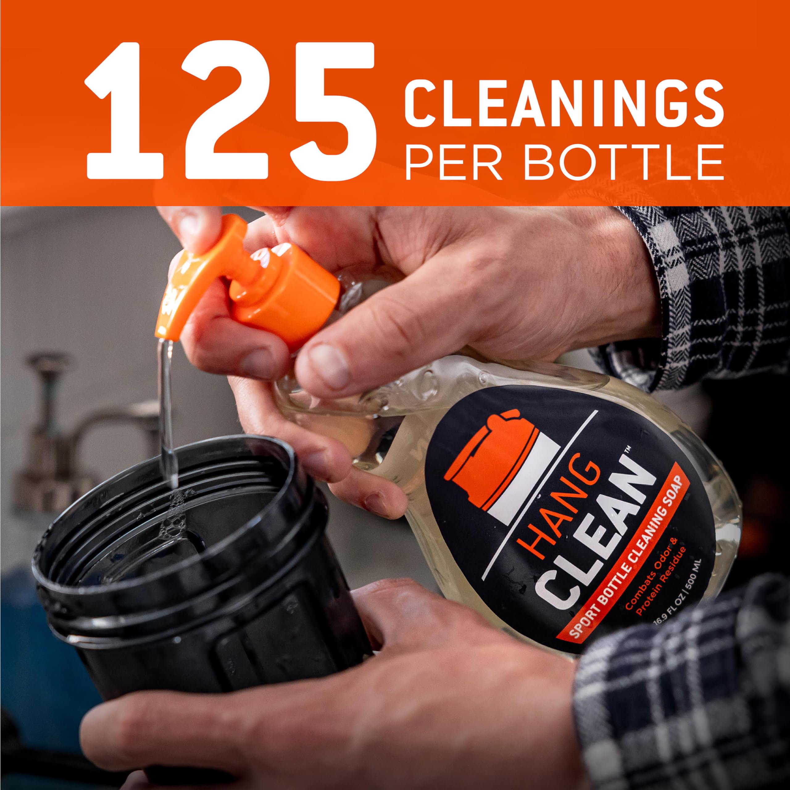 Mua Hang Clean Sport Bottle Soap for Cleaning Shaker Bottle Blenders