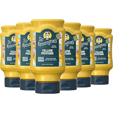 Amazon.com : Sir Kensington's Classic Yellow Mustard Pack of 6