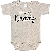 Pineapple Pancake Kids See You Soon Daddy, Surprise Pregnancy Announcement Bodysuit