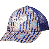 Roxy Girl's Sweet Emotions Trucker Hat – Adjustable Summer Cap with Mesh Back, Lightweight and Breathable