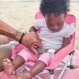 Bright Starts Pop N Sit Portable Booster Pink 6 Months to 3 Years view 8