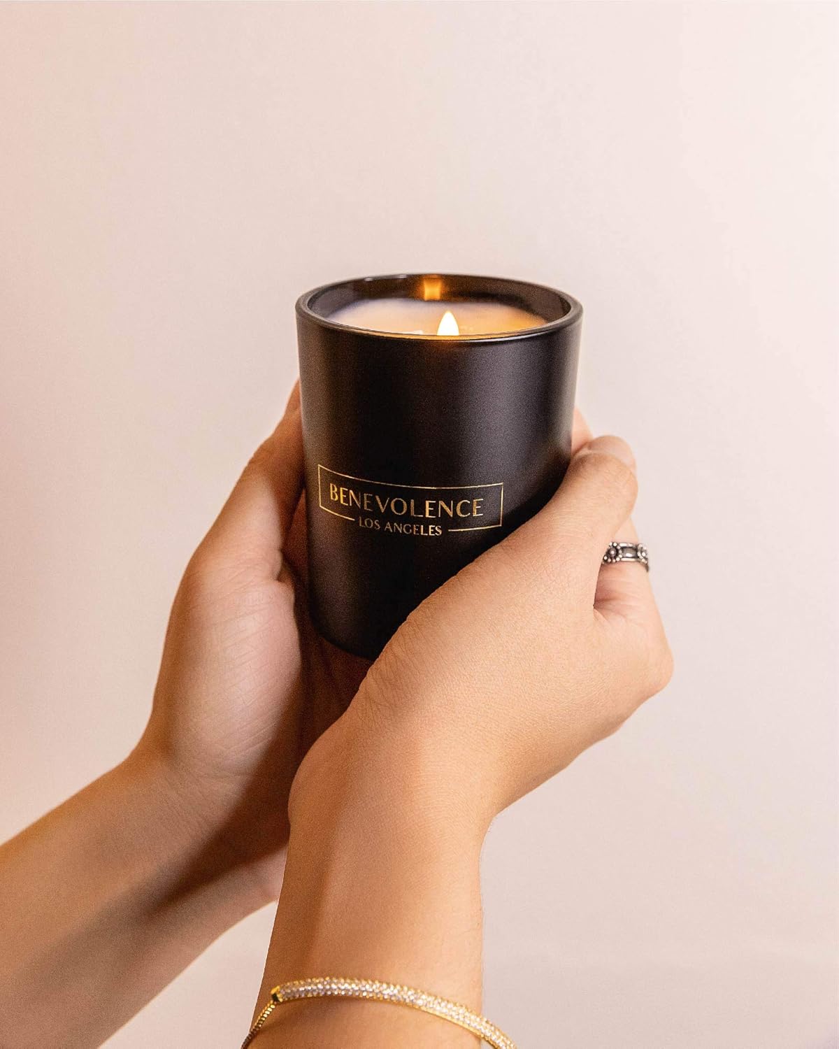 Premium Bergamot & Jasmine Candle | Highly Scented Candles for Home | 6 oz 35 Hour Burn, Spring Candles, All Natural Soy Candles | Aromatherapy Bergamot Candles with Matte Black Glass Gift Box: Home & Kitchen