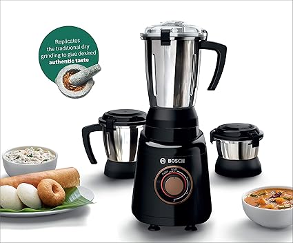 Buy Bosch Appliances Truemixx Bold 600 Watt Mixer Grinder With 3