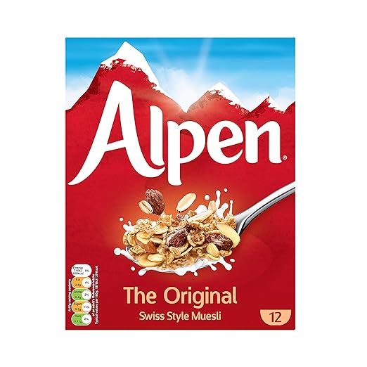 Weetabix Alpen Müsli Original (10 Packungen a 550g) Gutes Frühstück