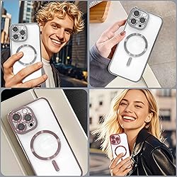 IAIYOXI Magnetic Clear Case for iPhone 8 with Full