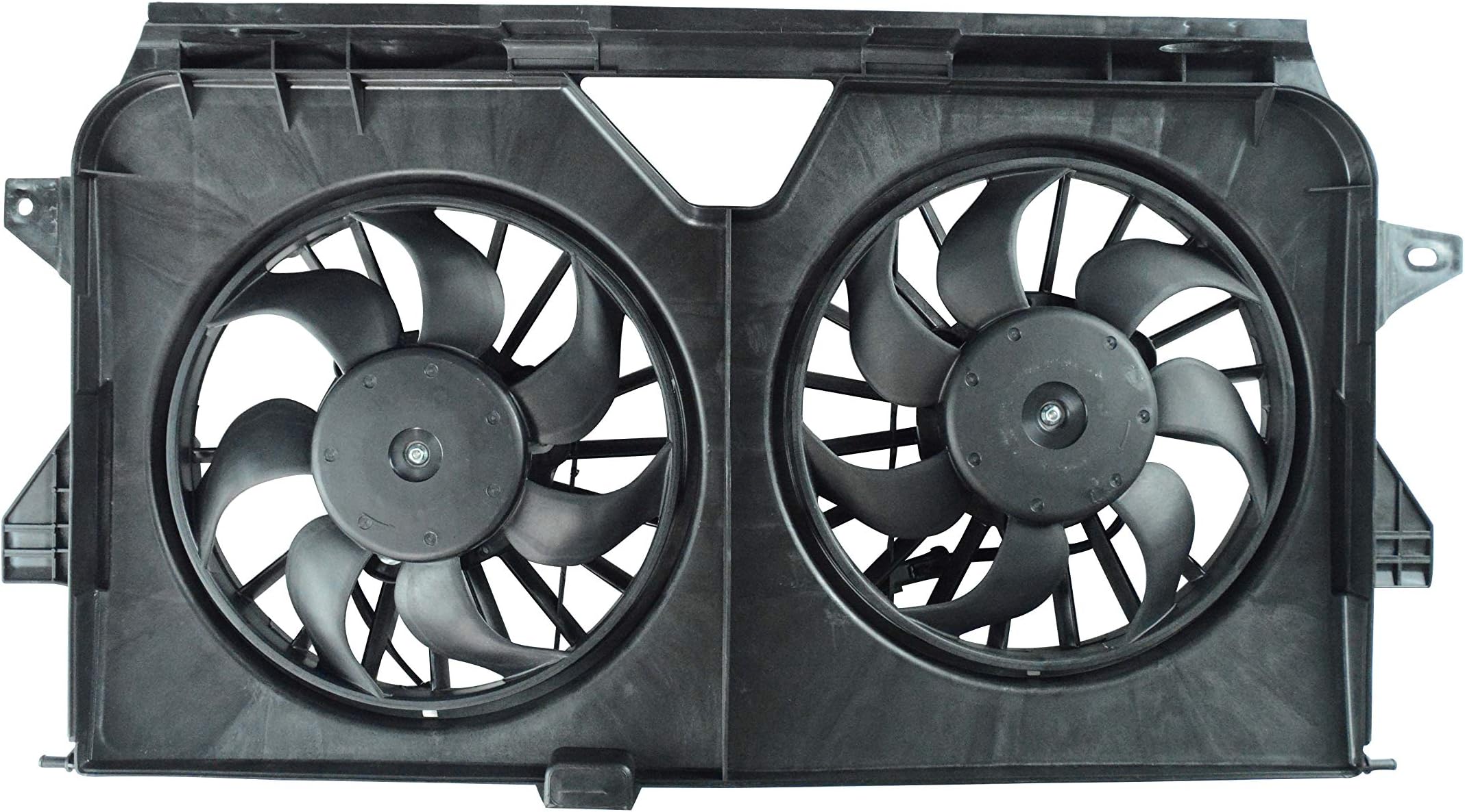 SHOWSEN 620-042 Radiator Cooling Fan Assembly Fit 2005-2007 Dodge Caravan Grand Caravan Chrysler Town & Country 2005-2008 Chrysler Voyager