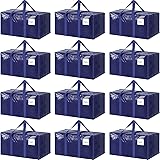 12 Pack Extra Heavy Duty Large Moving Bags with