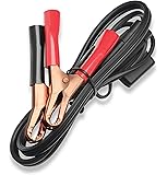 Battery Tender 081-0069-4 Alligator Clips with Black 2-Pin Quick Disconnect Plug