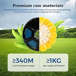FLASHFORGE Rapid PLA Filament 1.75mm Pearl Gentian