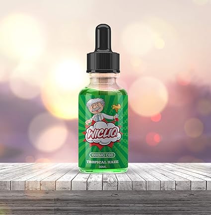 CBD E-Liquid aus natürlichem Cannabidiol für E-Zigaretten, 1000mg CBD - 30ml, fruchtig frischer Geschmack, ohne Nikotin, 40VG