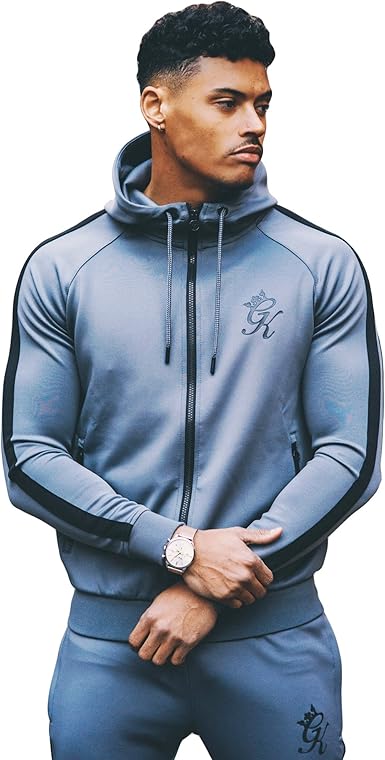 gym king tracksuit blue