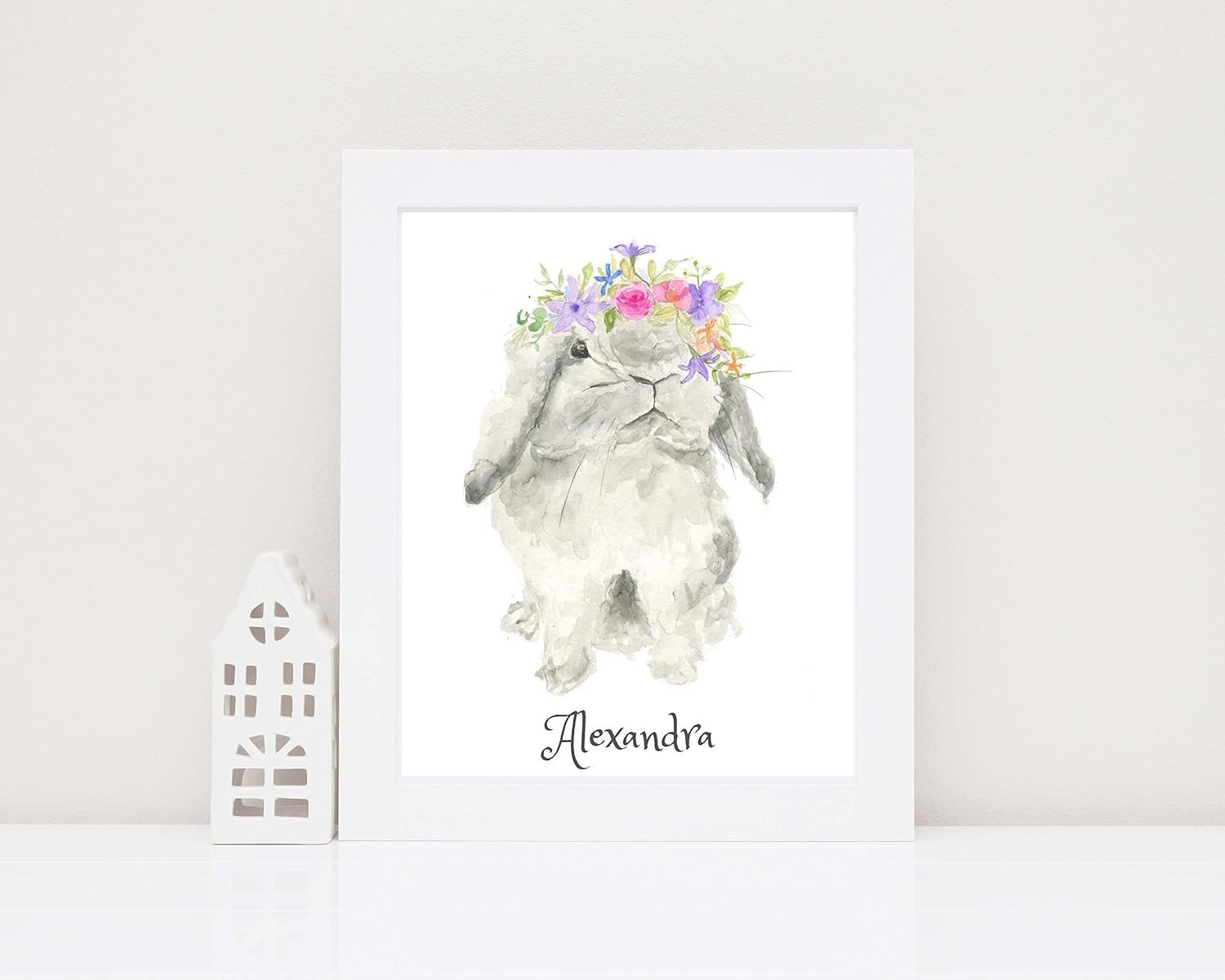rabbit prints for nursery