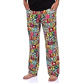 DC Comics Teen Titans Go Pajama Pants Men's Characters Film Strip Lounge Sleep Bottoms Loungewear