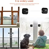 Evilsoul 2Pcs Password Fridge Lock 3M Adhesive No Key Safety Cabinet Lock Black view 5