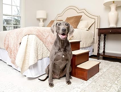 Amazon Com Petsafe Cozyup Wood Pet Steps 3 Step Pet Stairs