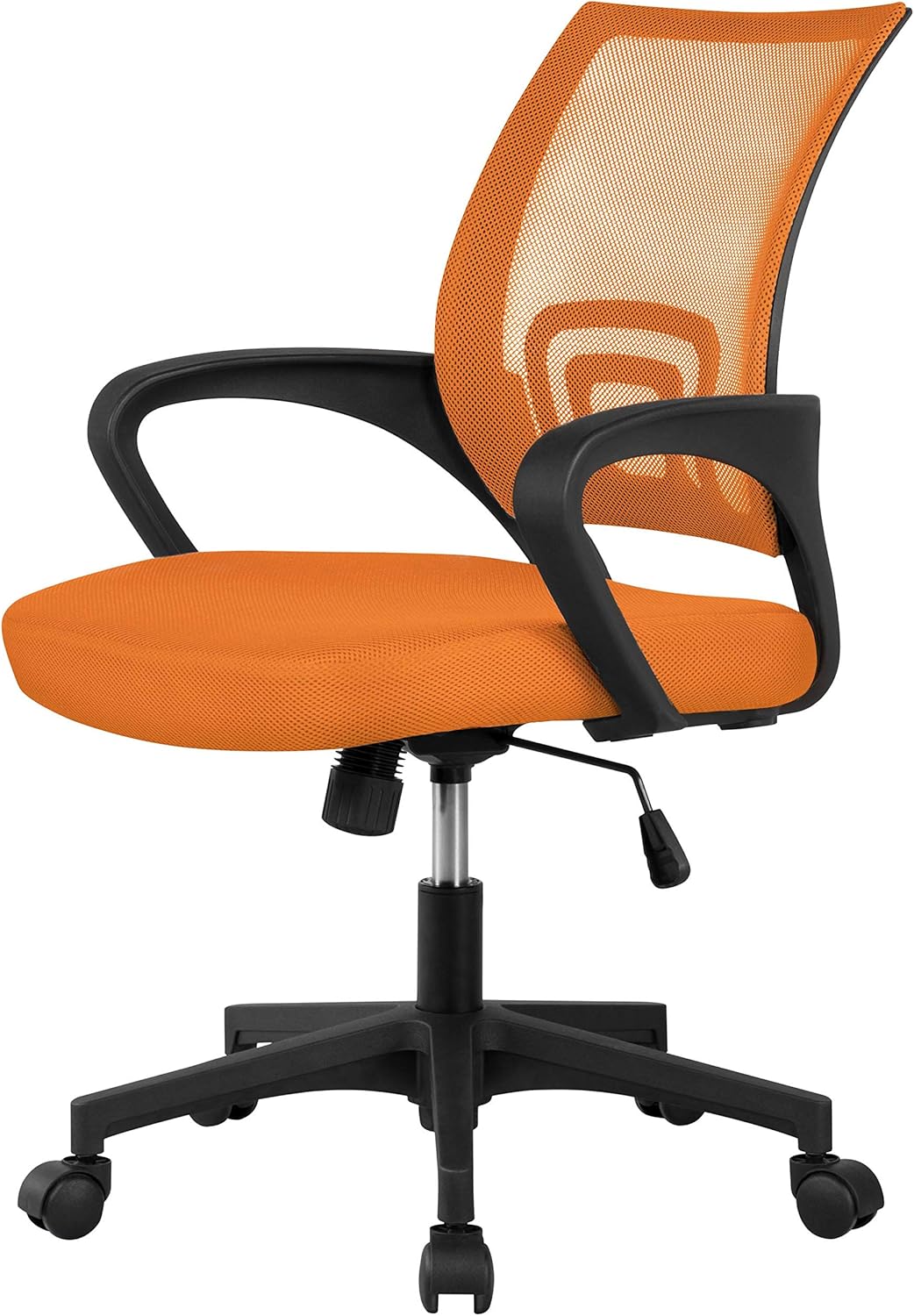 YAHEETECH Ergonomic Adjustable Swivel Computer Chair for
