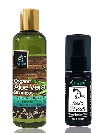 Buy The Enq Organic Aloe Vera Shampoo 200ml 6 76 Fl Oz Paraben
