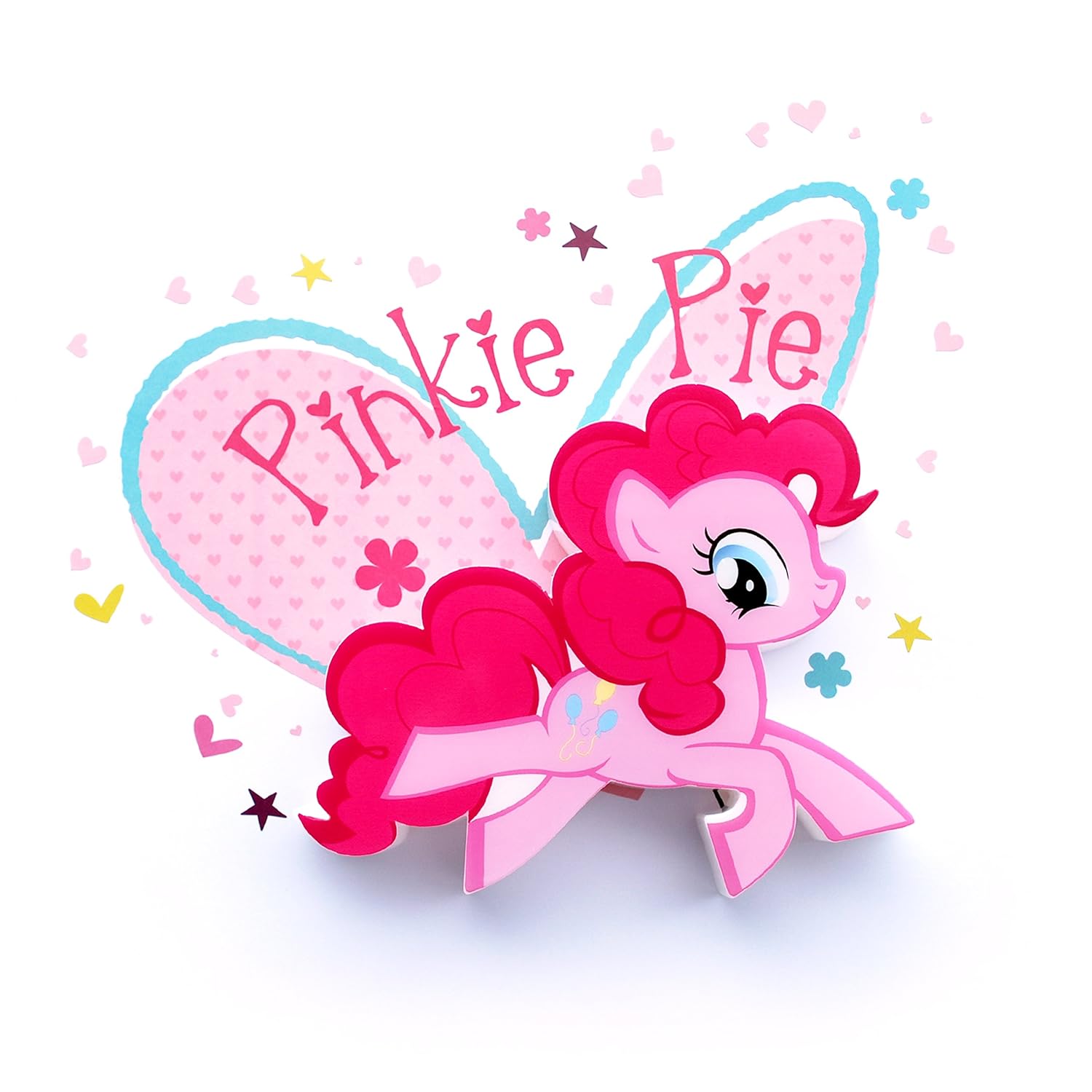 3D Light FX My Little Pony Pinkie Pie 3D Deco Mini-Sized LED Wall Light