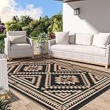 GENIMO Outdoor Rug for Patio Clearance, 5x8 ft