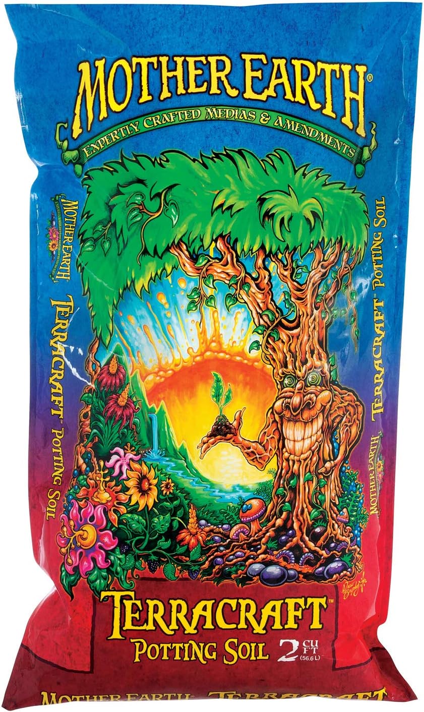 Mother Earth HGC714901 Terracraft Potting Soil, All Purpose Potting Soil For All Plants, Flowers, Vegetables And Tomatoes, 2 Cu. Ft.