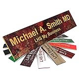 Engraved Name Plates for Door Sign Personalized