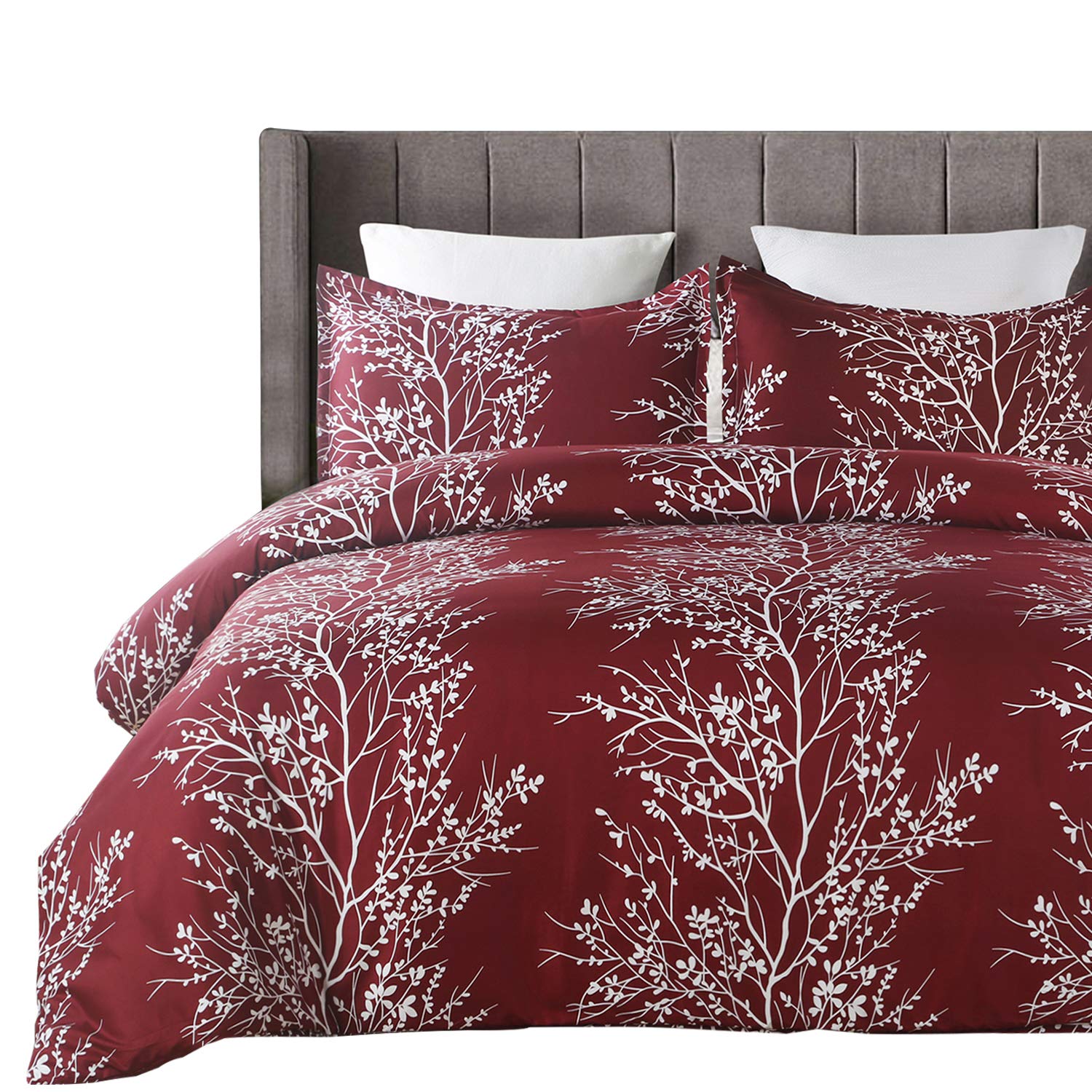 Best Burgundy Leafy Bedding