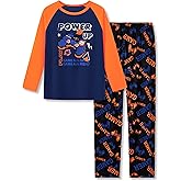 Beezizac Little & Big Boys Pajamas 2-Piece Cool Cozy Long Sleeve & Pants PJ Set Soft Kid Outfits Size 6-18