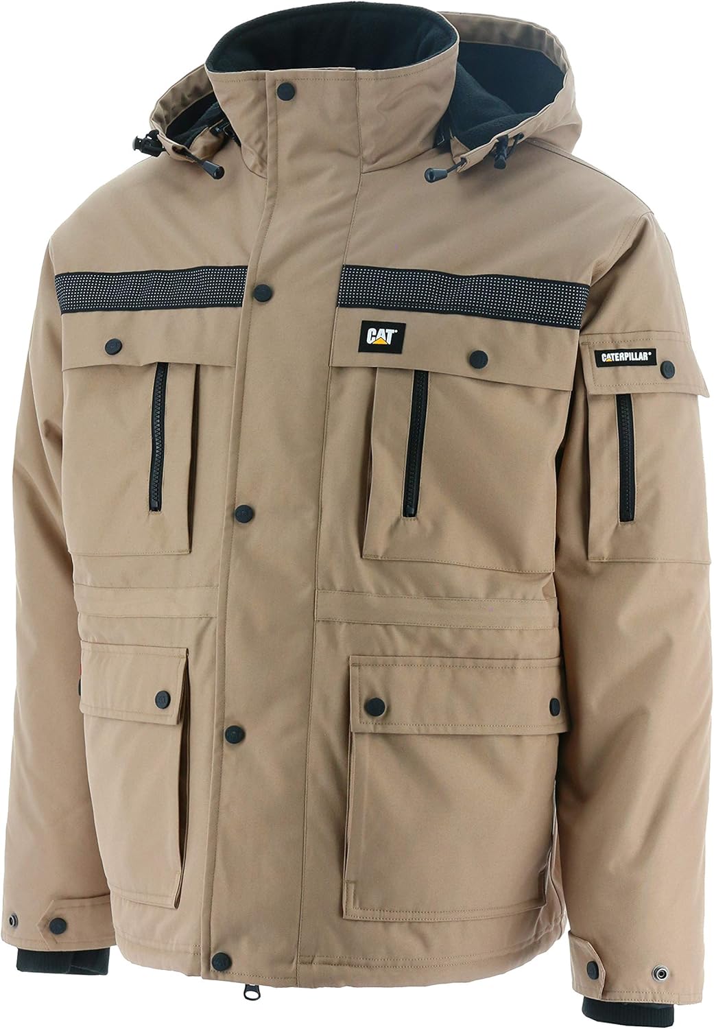 Caterpillar Men's Heavy Insulated Parka (Regular and Big & Tall Sizes) at  Men’s Clothing store