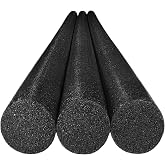 Oodles of Noodles Solid Deluxe Extra Long Pool Noodles - 3 Pack - Approx. 55 inch x 2.75 inch Durable Floating Foam Tubes - Premium Foam Noodle for Swimming, Crafts, Exercise, and Water Activities