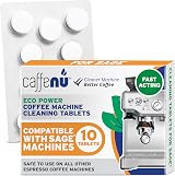 Caffenu Sage & Breville Coffee Cleaning Tablets 10 Pack 1.4g view 1