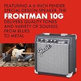Fender Frontman 10G 10W Combo Guitar Amp Black/Silver view 5