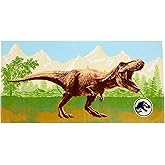 Jurassic World Kids Beach Towel, Cotton Blend, 27x54, Green, Universal