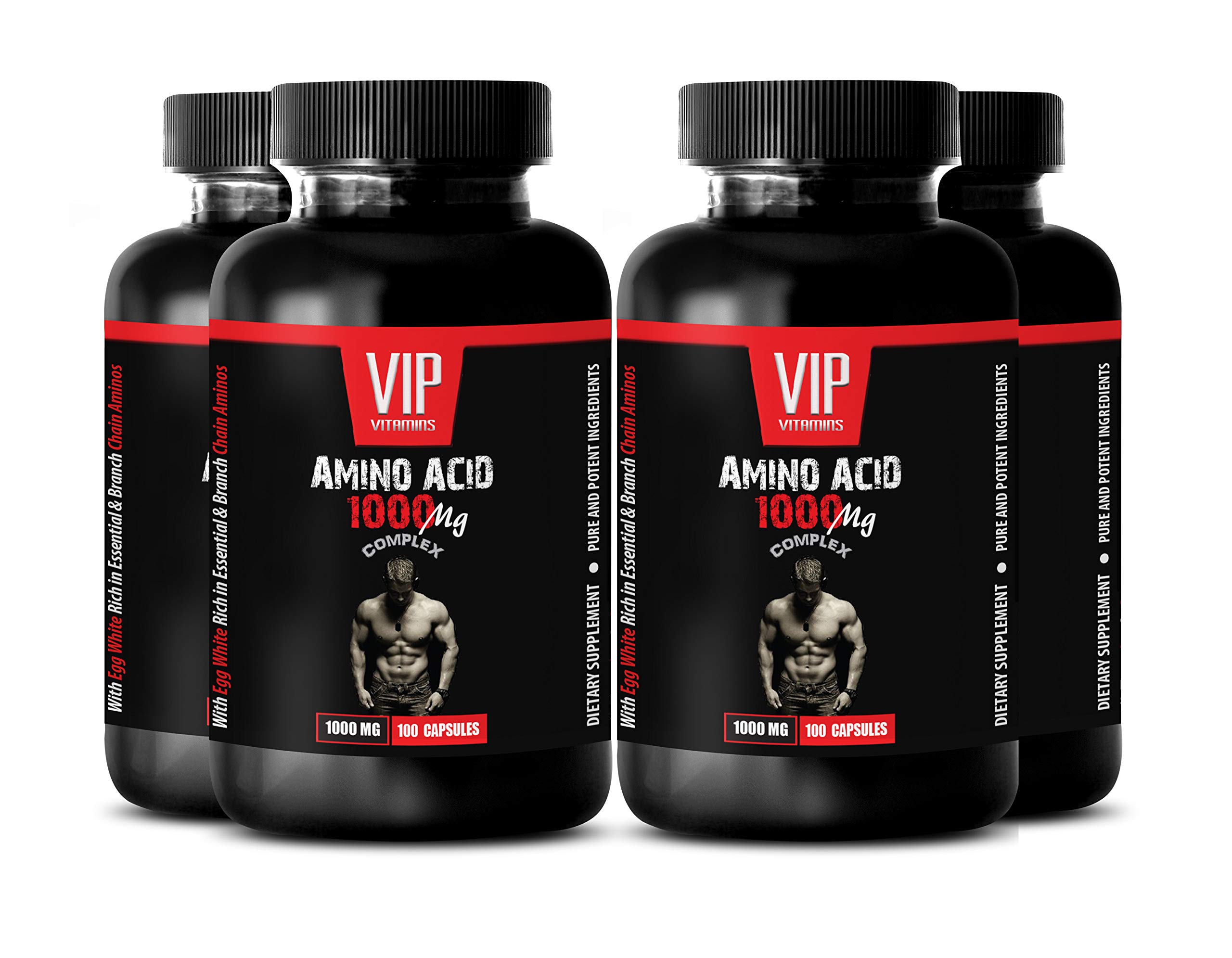 Healthy Skin Supplements - Amino Acid 1000 MG Complex - leucine, isoleucine, valine, threonine and l