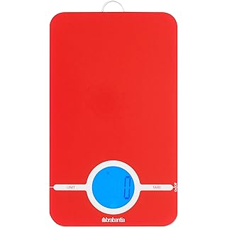 Brabantia Digital Kitchen Scales - Red