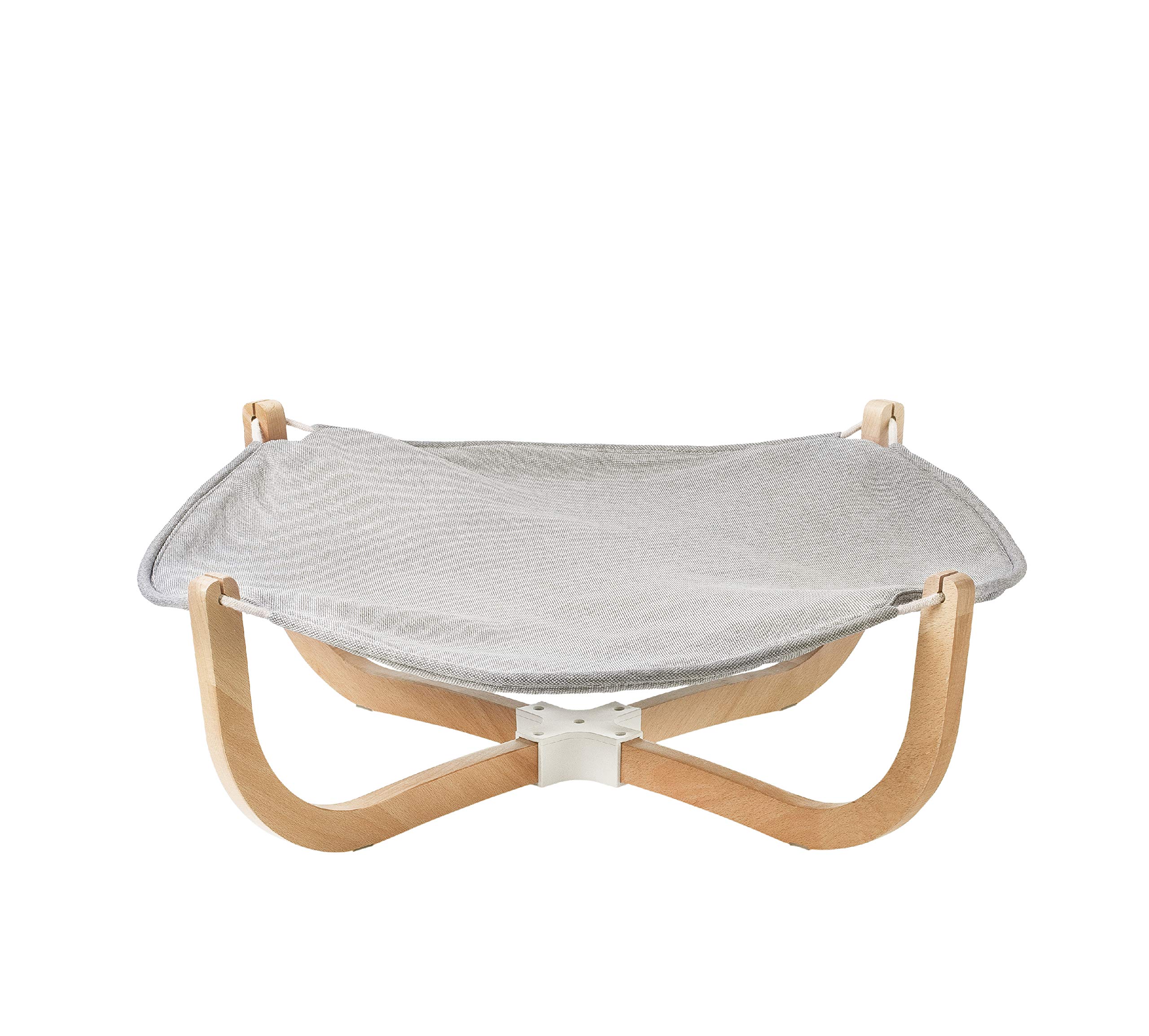 Mua Pidan 猫ベッド 夏用 ハンモック 洗える ペットベッド 猫 ハンモックベッド 猫用ベッド 木製 天然欅木と綿麻製 組立簡単 四季適用 Tren Amazon Nhật Chinh Hang 21 Fado