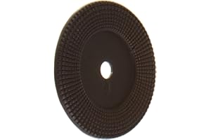 LAUREY MNG Hardware 16213 1 1/2-Inch Vanilla Round Guerlain Backplate, Oil Rubbed Bronze