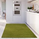 THE RUGS Living Room Rug Shaggy 30mm 120x170 cm Green view 3