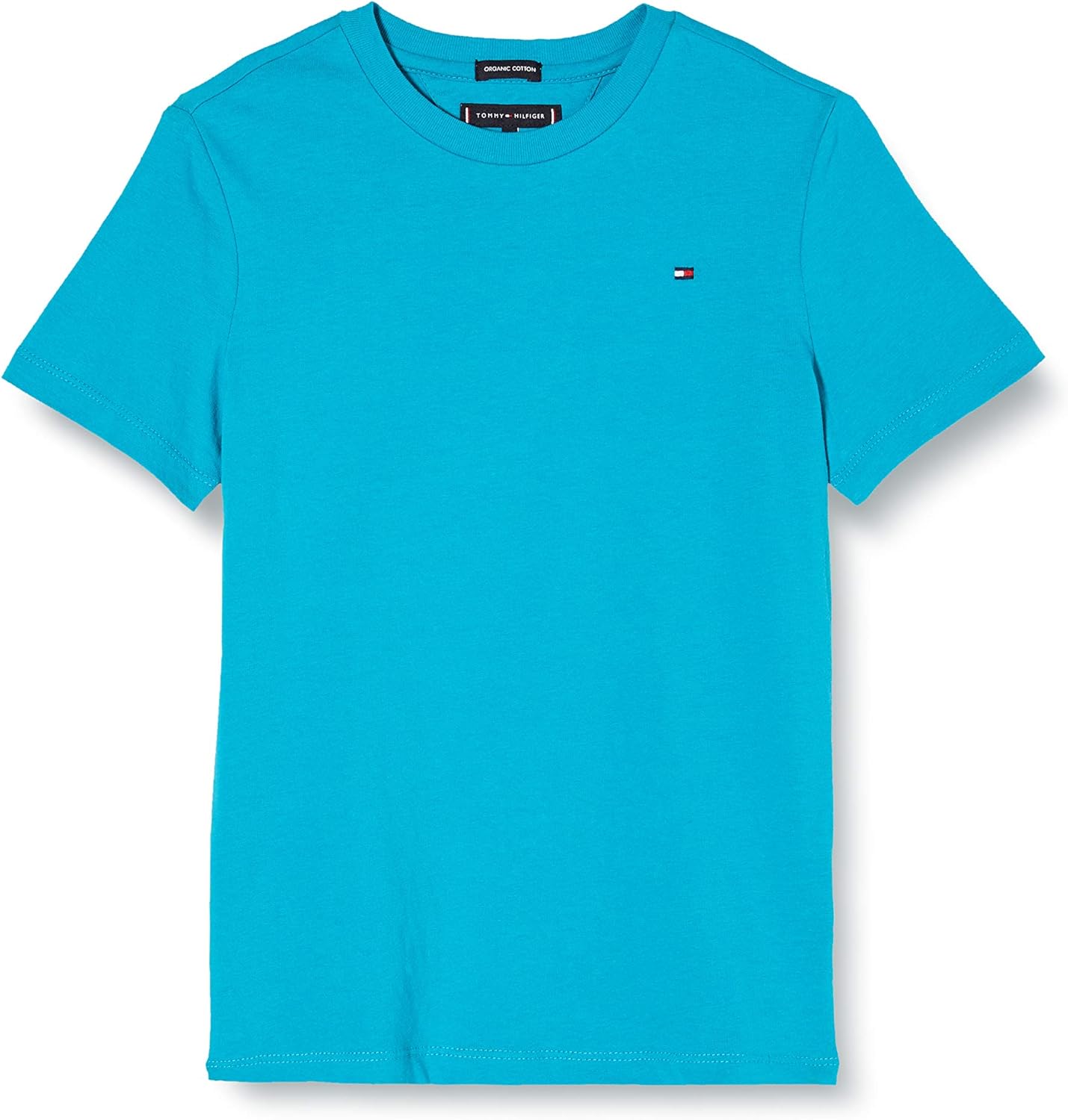 teal tommy hilfiger shirt