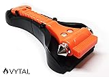 Car Safety Hammer, Window Breaker & Seatbelt Cutter