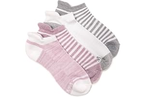 MUK LUKS Women's 4Pack Dream Step Sporty Low Cut Ankle Sock