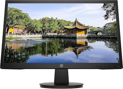 HP 21.4 Inch FHD Monitor VA 75Hz HDMI VGA Tilt Black V22v G5