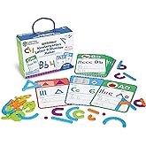 Learning Resources Skill Builders! Kindergarten Letter & Number Maker - 60 Pieces, Ages 6+ Kindergartner Learning Materials, Homeschool and Classroom Supplies, Math Games for Kids
