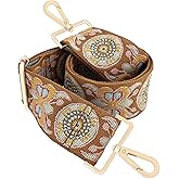 GINJKGO Purse Straps Replacement Crossbody - Adjustable Bag Strap for Purses, Wide Shoulder Strap for Women Guitar Purses