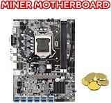 Lodokdre B75 Mining Motherboard 12 PCIE G1630 CPU LGA1155 DDR3 view 2