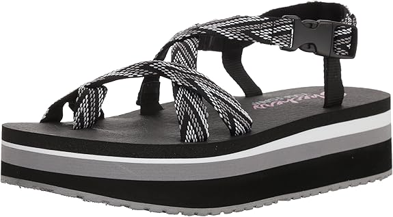 skechers yoga sling sandals