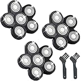 6 Head Shaver Replacement Razor Heads for Many Brands Bald Men's Electric Foil Shaver Replacement,Universal Shaver Replacement Blades for Electric Razor for Men Bald and Face,3Pack