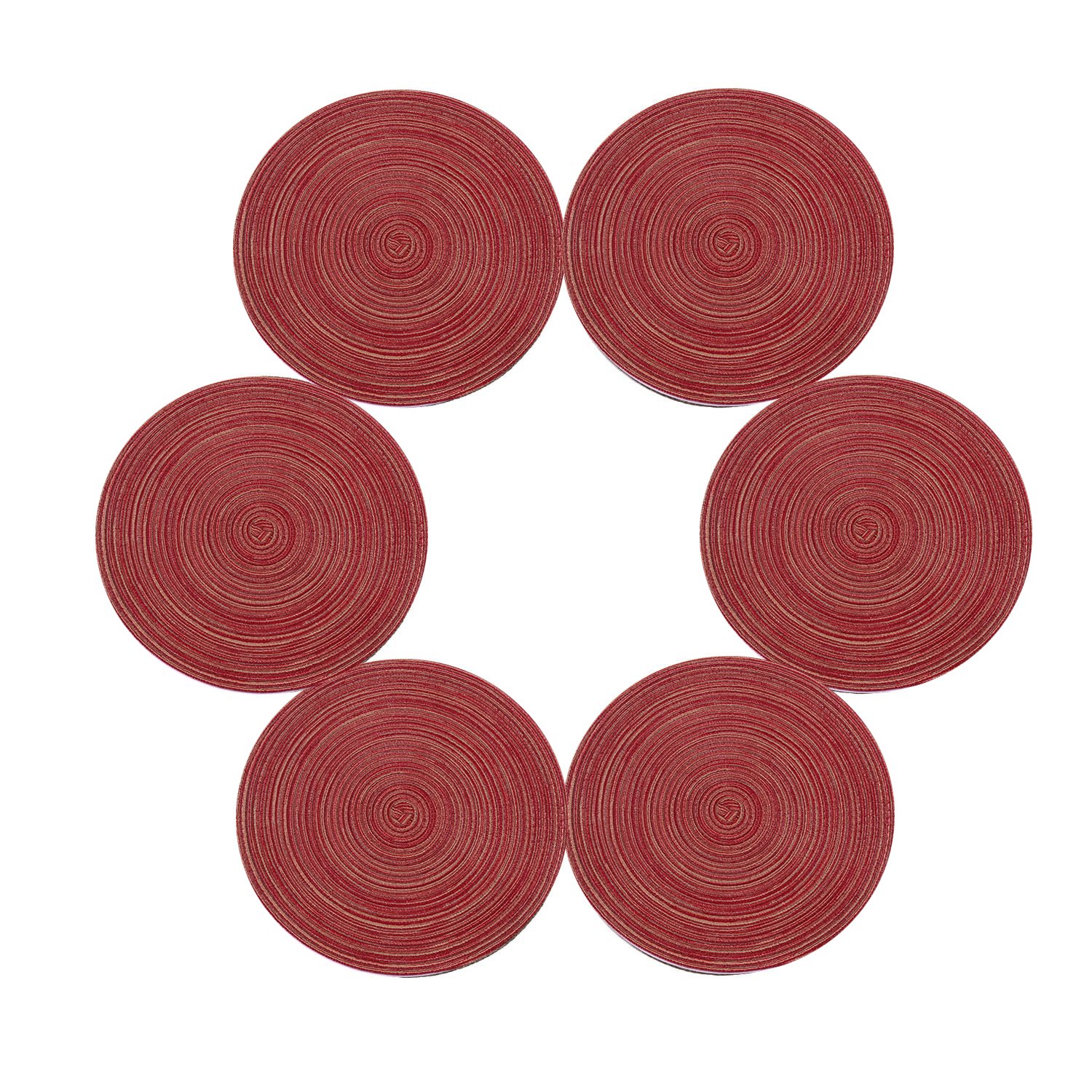 Best Placemats For Dining Table Red 8