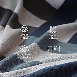 Double Stitch by Bedsure Twin Size Throw Blanket