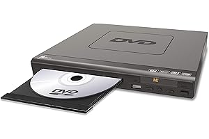Mediasonic DVD Player – All Region, HDMI/AV Output, USB Multimedia Player Function, HD 1080P Support, HDMI/AV Cable included (HW210AX) - Renewed